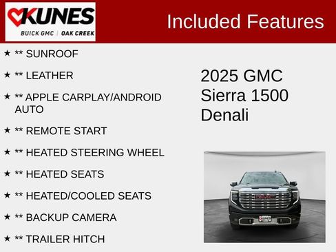 Used 2025 GMC Sierra 1500 Denali AWD/4WD image 2