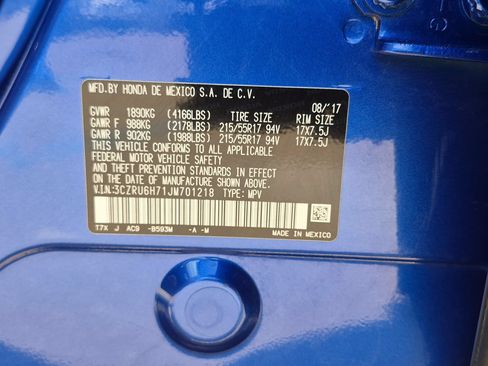 Certified 2018 Honda HR-V EX-L image 36