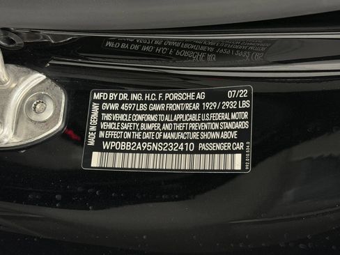 Certified 2022 Porsche 911 Targa 4S image 55