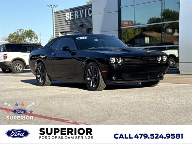 Used 2023 Dodge Challenger SXT w/ Blacktop Package RWD image 1