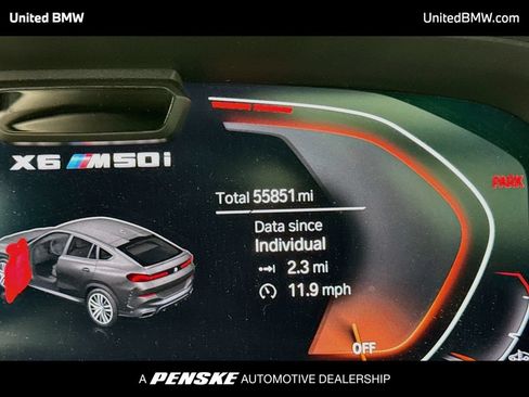 Used 2022 BMW X6 M50i w/ Executive Package AWD/4WD image 14