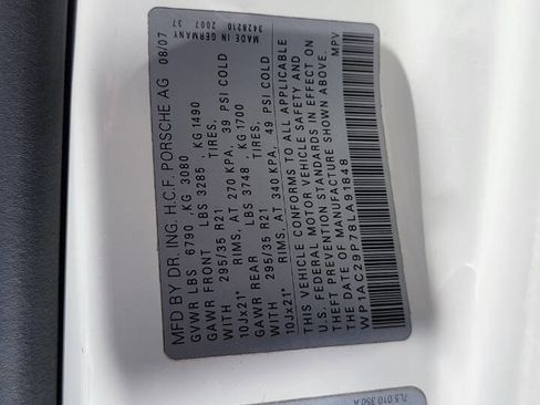 Used 2008 Porsche Cayenne Turbo image 27