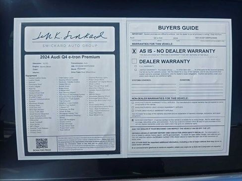 Used 2024 Audi Q4 e-tron Premium RWD image 16