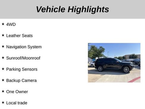 Used 2025 Jeep Grand Cherokee L Summit AWD/4WD image 5