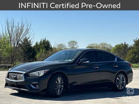 Certified 2023 INFINITI Q50 Luxe w/ Cargo Package image 7