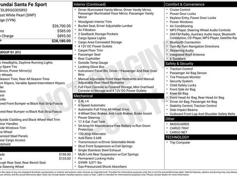 Used 2016 Hyundai Santa Fe Sport AWD/4WD image 6