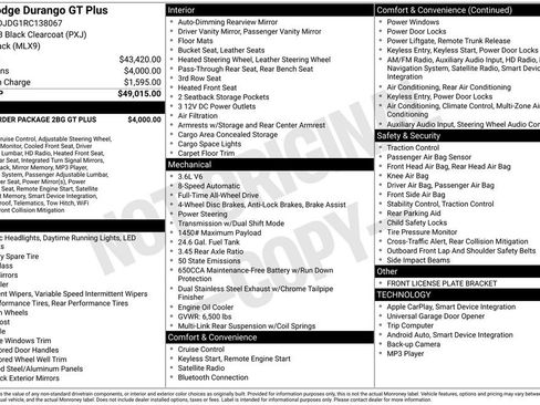 Used 2024 Dodge Durango GT image 38