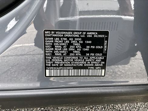 Used 2023 Volkswagen Atlas Cross Sport SEL Premium R-Line AWD/4WD image 73