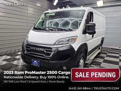Used 2023 RAM ProMaster 2500