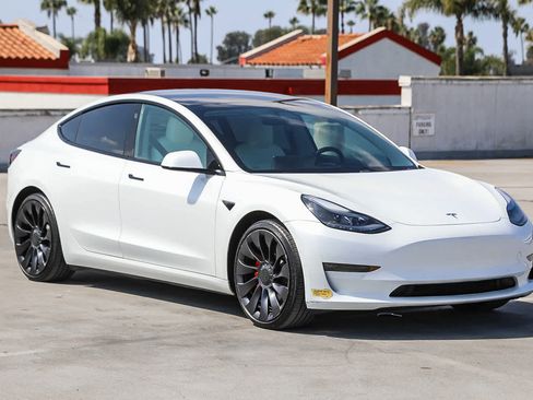 Used 2021 Tesla Model 3 Performance AWD/4WD image 4