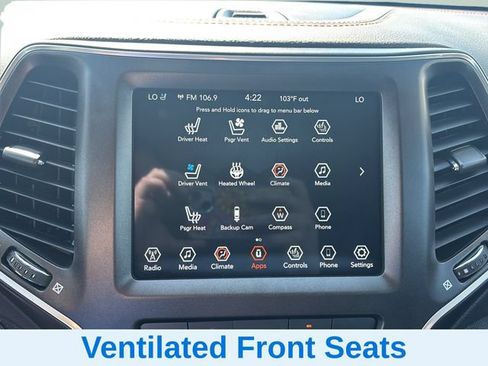 Used 2021 Jeep Cherokee Trailhawk w/ Premium Leather Package AWD/4WD image 19