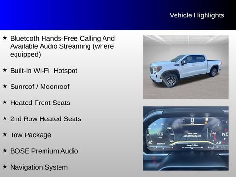 Used 2022 GMC Sierra 1500 AT4 w/ Sierra Safety Plus Package AWD/4WD image 8