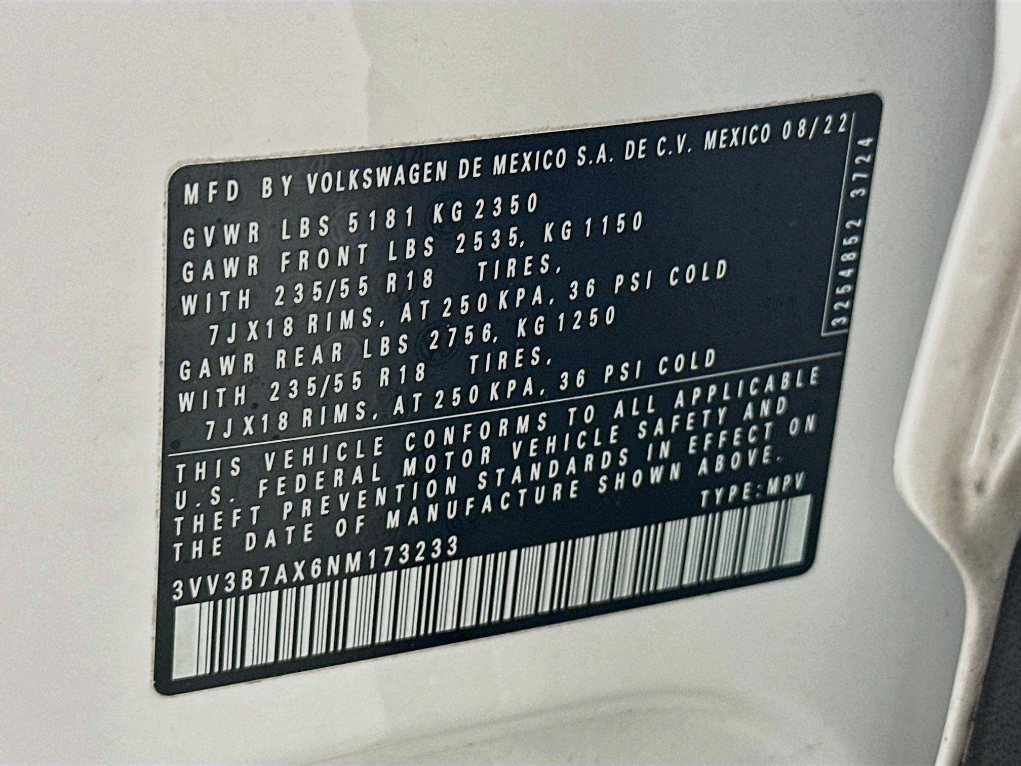 Used 2022 Volkswagen Tiguan SE FWD image 30