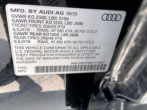 Used 2025 Audi Q3 2.0T Premium w/ Convenience Plus Package AWD/4WD image 35