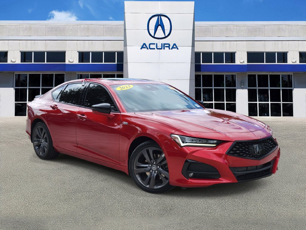 Certified 2023 Acura TLX w/ A-SPEC Package FWD image 1