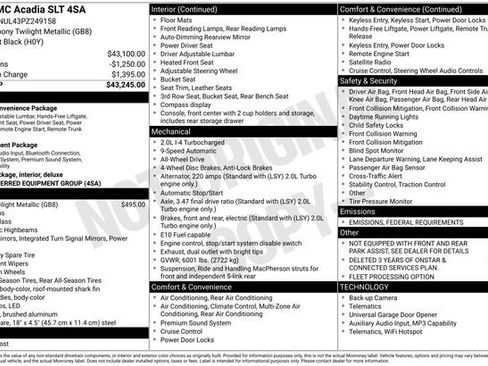 Used 2023 GMC Acadia SLT image 6