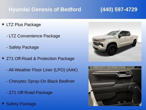 Used 2023 Chevrolet Silverado 1500 LTZ AWD/4WD image 14