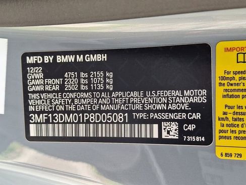 Used 2023 BMW M2 w/ M Driver's Package RWD image 27