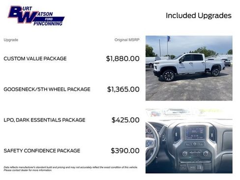 Used 2021 Chevrolet Silverado 2500 Custom w/ Custom Value Package AWD/4WD image 3
