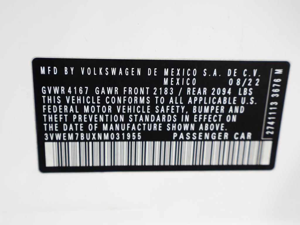 Used 2022 Volkswagen Jetta SE FWD image 47
