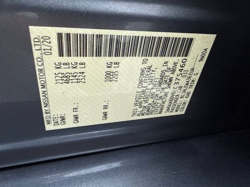 Used 2020 Nissan Maxima 3.5 SL w/ Floor Mat Group FWD image 53