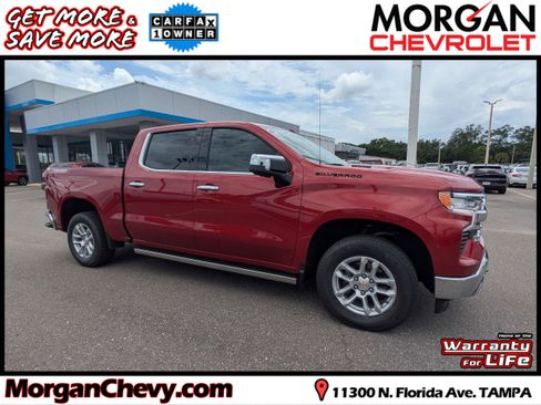 Used 2025 Chevrolet Silverado 1500 LTZ w/ LTZ Premium Package AWD/4WD image 1