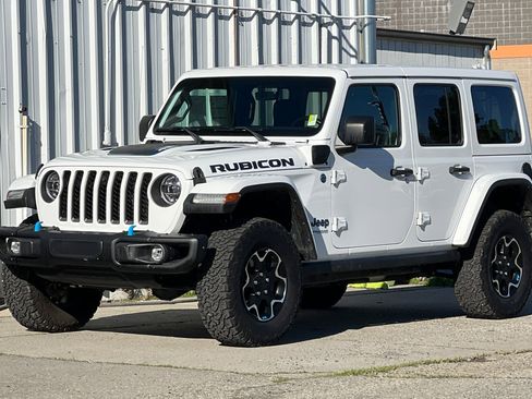 Used 2021 Jeep Wrangler Unlimited Rubicon 4xe w/ Steel Bumper Group image 8