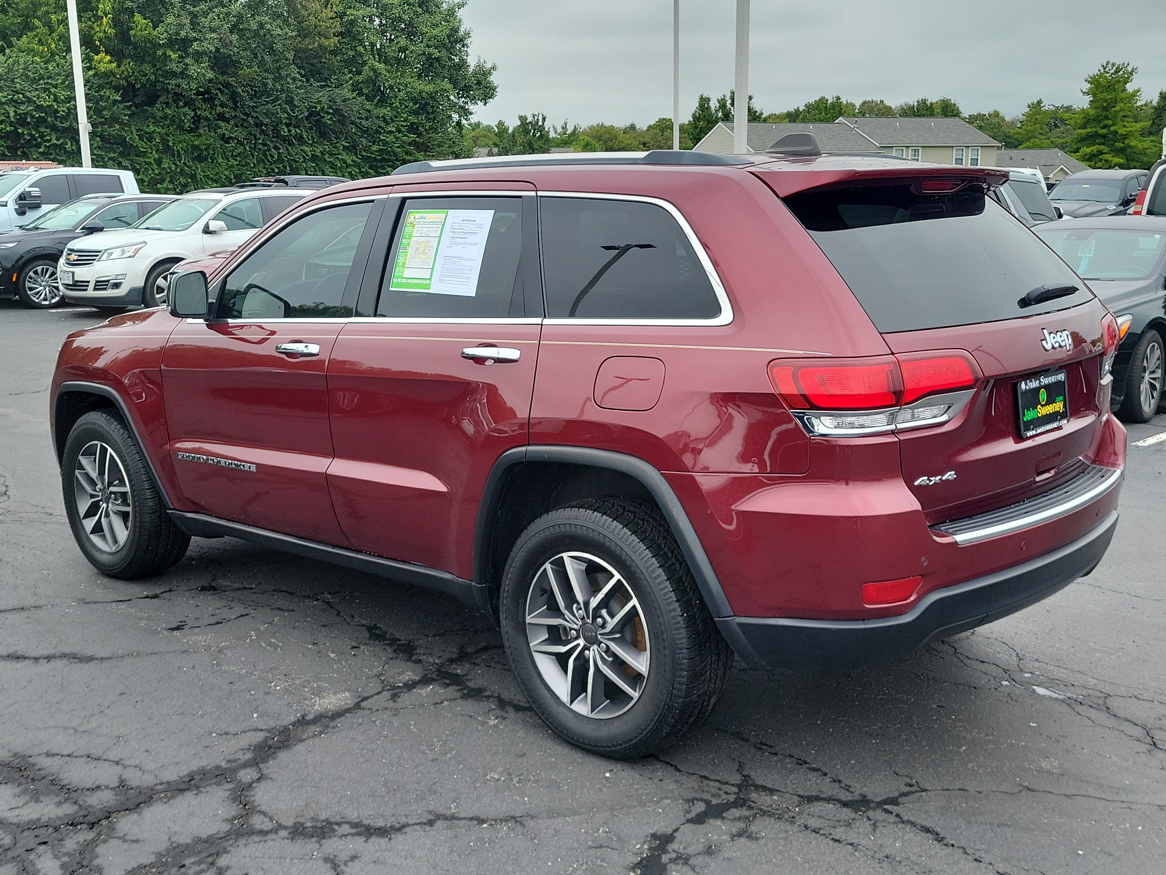 Used 2021 Jeep Grand Cherokee Limited AWD/4WD image 3