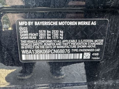 Used 2023 BMW M550i xDrive w/ Executive Package AWD/4WD image 34