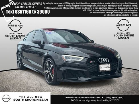 Used 2018 Audi RS 3 AWD/4WD image 1