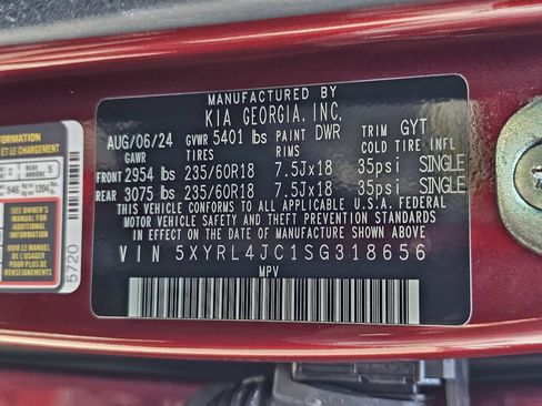 Used 2025 Kia Sorento S w/ Panoramic Sunroof Package FWD image 15