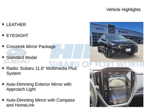 New 2026 Subaru Crosstrek 2.5i Limited w/ Crosstrek Mirror Package AWD/4WD image 5