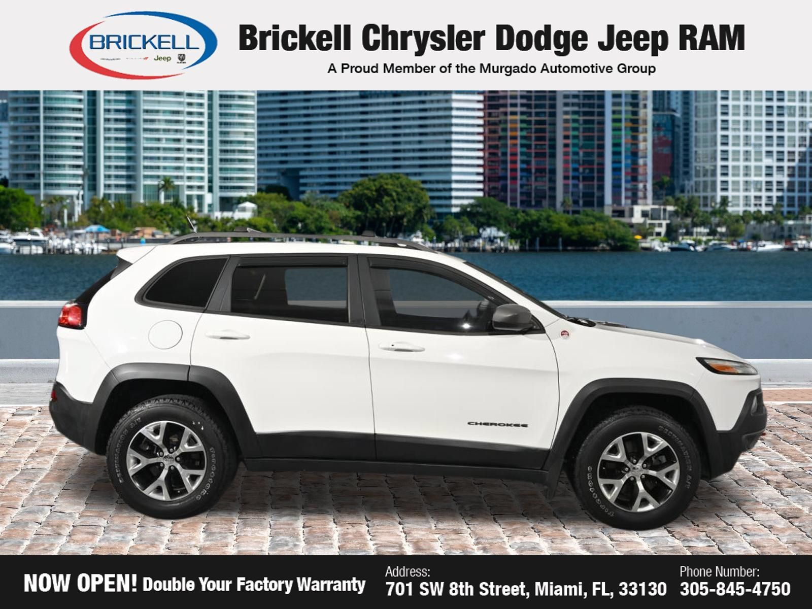 Used 2015 Jeep Cherokee Trailhawk w/ Comfort/Convenience Group AWD/4WD image 7
