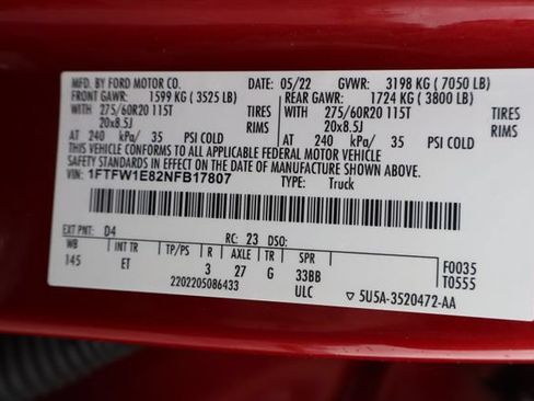 Used 2022 Ford F150 Lariat AWD/4WD image 30