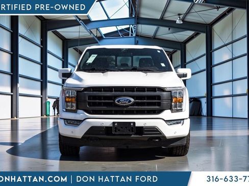 Certified 2023 Ford F150 Lariat w/ Max Trailer Tow Package AWD/4WD image 23