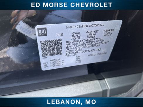 New 2026 Chevrolet Tahoe 4WD image 31