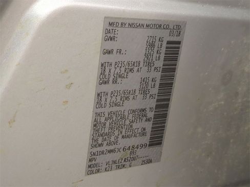 Used 2018 Nissan Pathfinder SV image 29