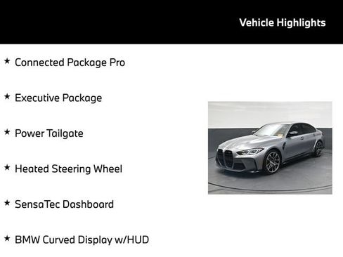 Used 2023 BMW M3 w/ Executive Package RWD image 5