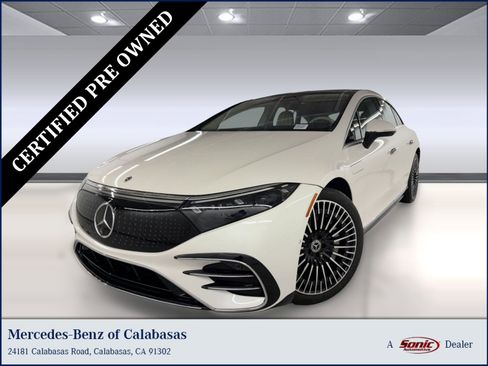 Certified 2022 Mercedes-Benz EQS 450+ Sedan image 1