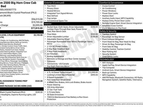 Used 2025 RAM 2500 Big Horn image 4