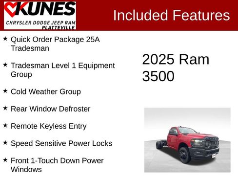 New 2025 RAM 3500 Tradesman AWD/4WD image 2