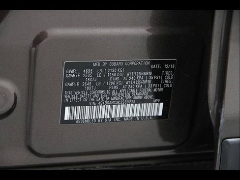 Used 2019 Subaru Outback 2.5i Limited w/ Popular Package #2 AWD/4WD image 24