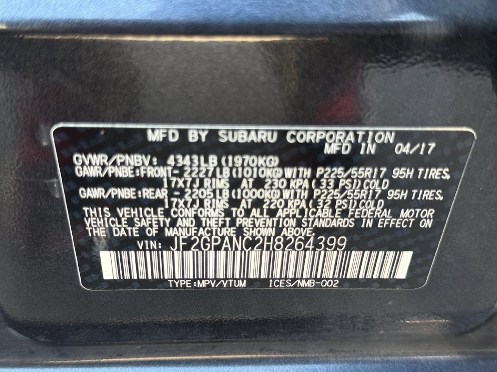 Used 2017 Subaru Crosstrek 2.0i Limited AWD/4WD image 29