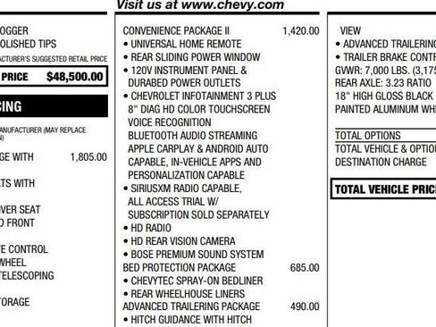 Used 2020 Chevrolet Silverado 1500 LT Trail Boss AWD/4WD image 2
