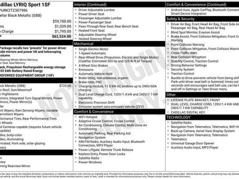 New 2026 Cadillac Lyriq Sport image 27