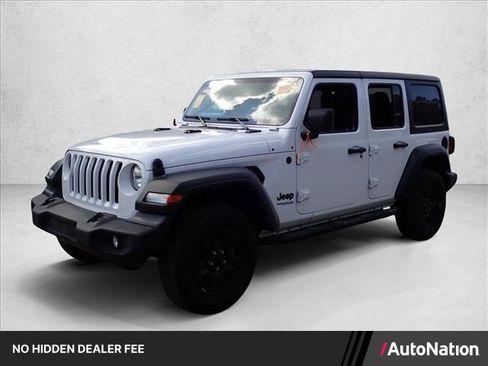 Used 2022 Jeep Wrangler Unlimited Sport AWD/4WD image 1