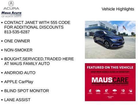 Used 2019 Acura MDX 3.5L Technology Package image 8