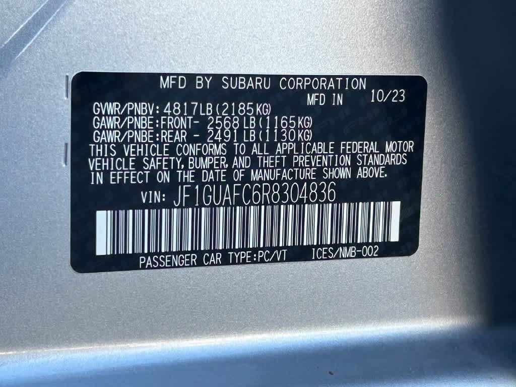 Certified 2024 Subaru Impreza 2.0i Sport AWD/4WD image 22