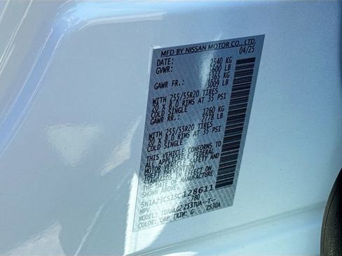 New 2025 Nissan Murano SL w/ Cargo Package image 20