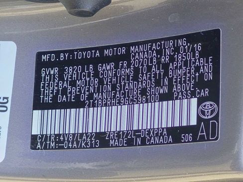Used 2016 Toyota Corolla LE Premium FWD image 35